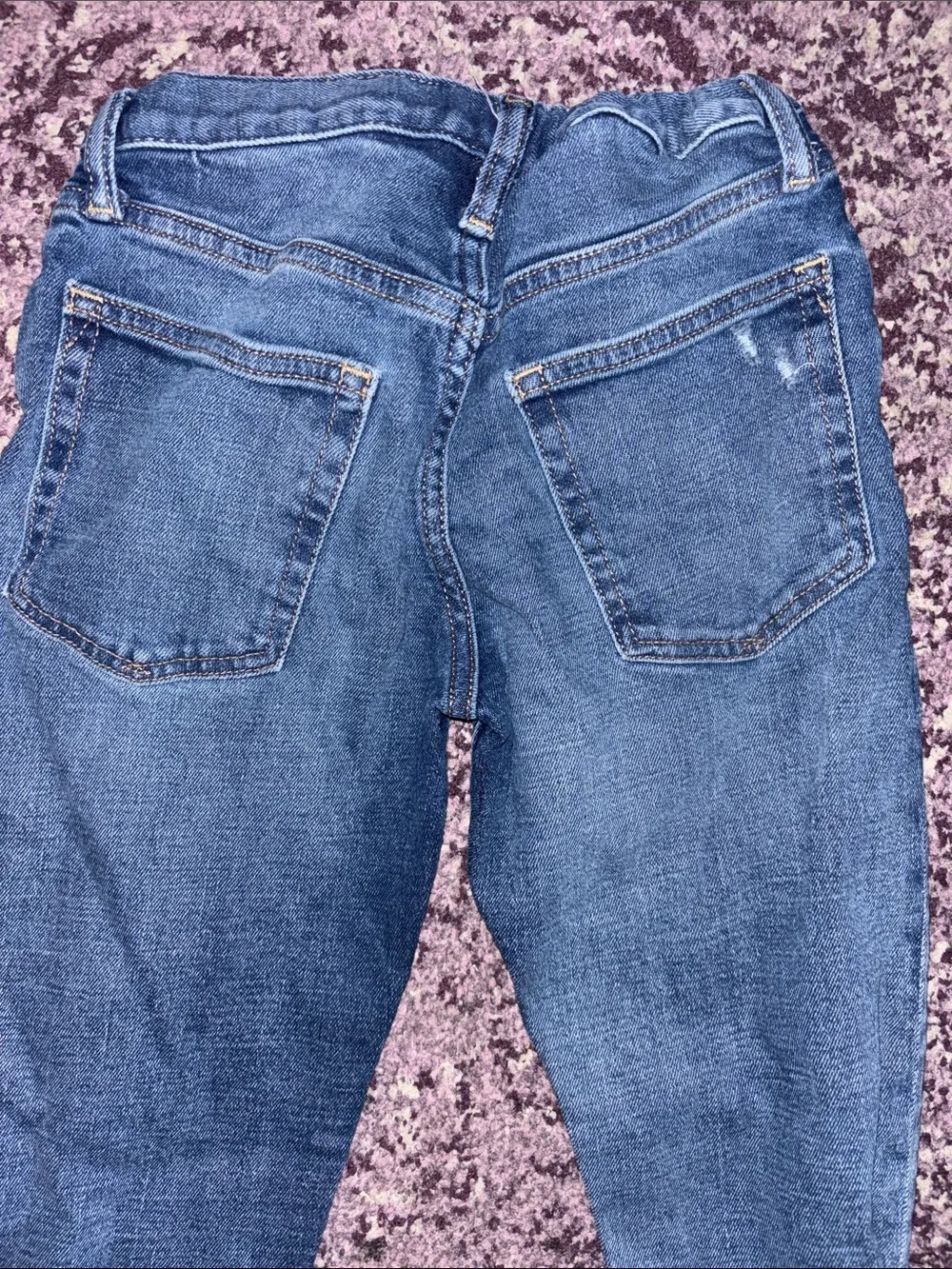 Slim Fit Distressed boys Jeans - Dark Blue